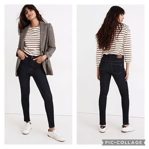 Madewell Daytripper High Rise Jeggings Dark Wash Size 29”